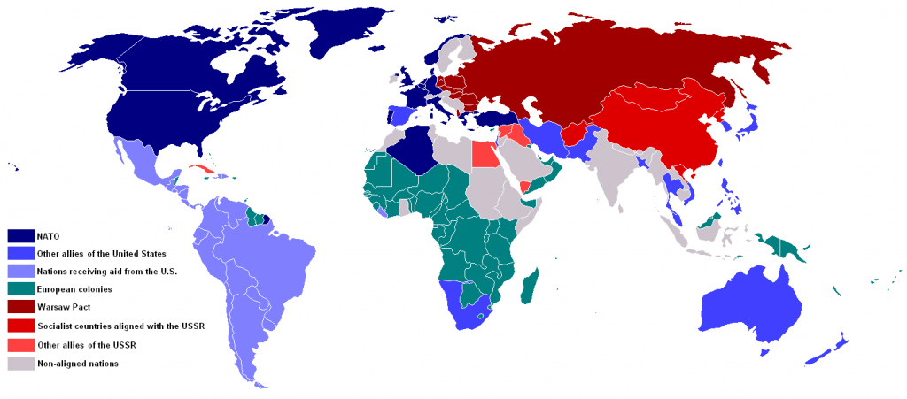 Cold War Map 1959  via Wikimedia Commons (CC BY-SA 3.0)